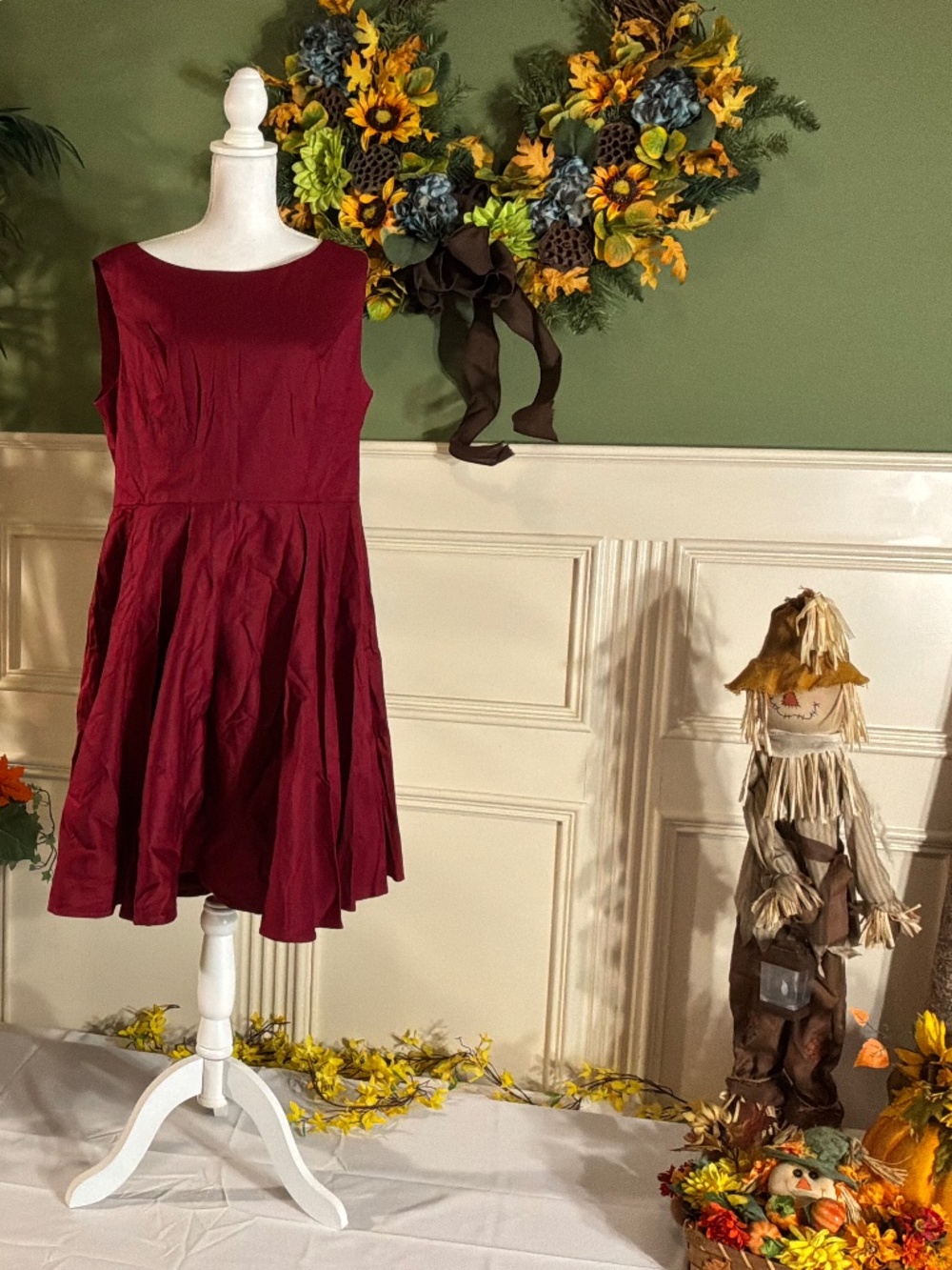 Retro 50โs style dress